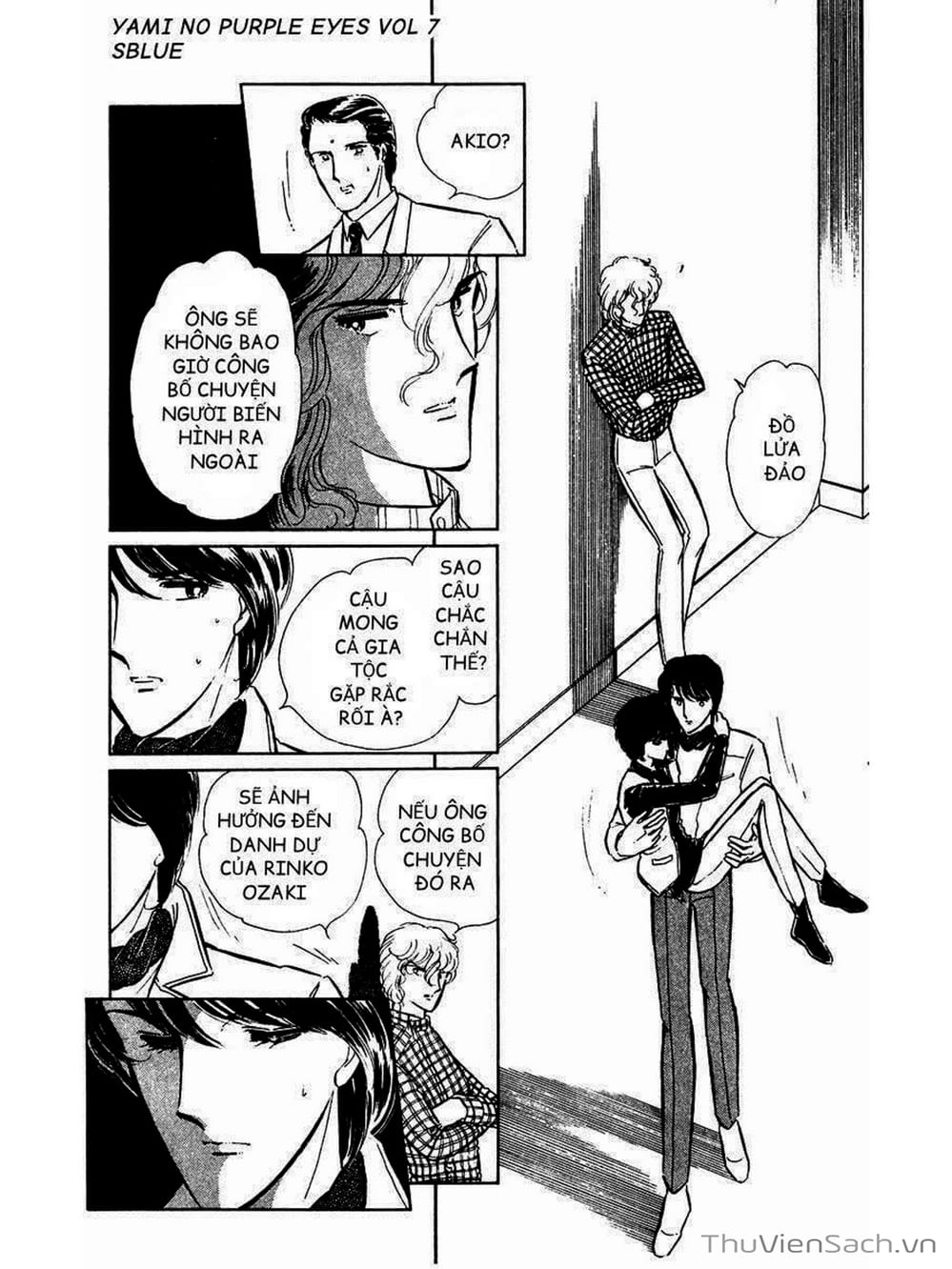 Truyện Tranh Cô Bé Huyền Bí - Yami No Purple Eyes trang 6