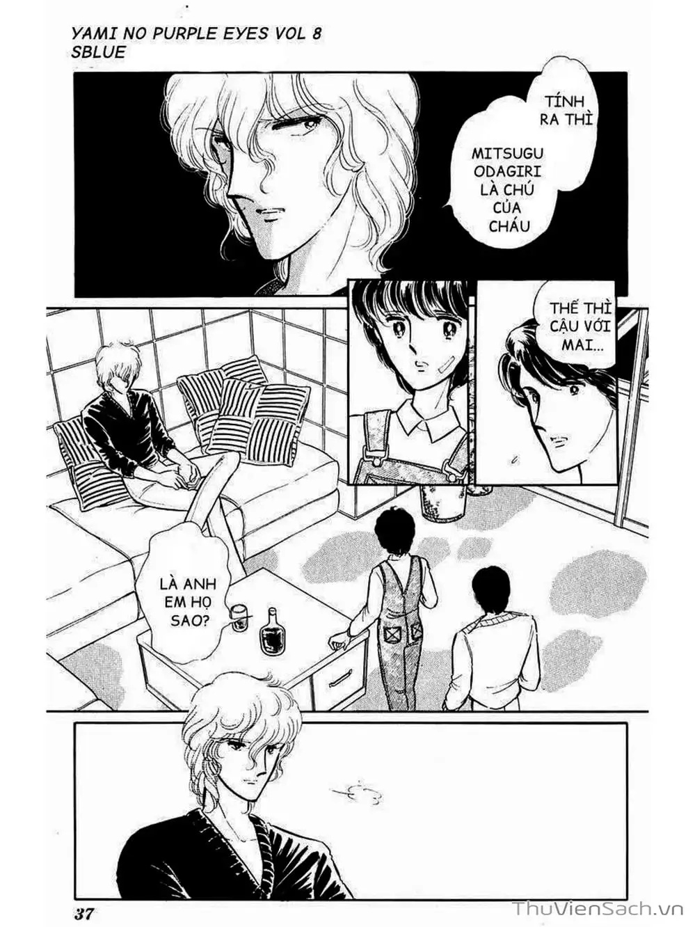 Truyện Tranh Cô Bé Huyền Bí - Yami No Purple Eyes trang 6