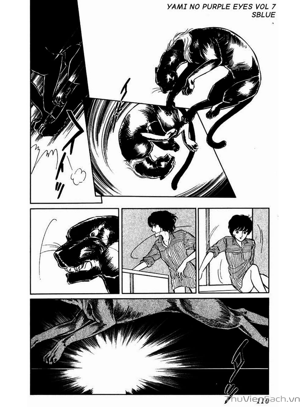 Truyện Tranh Cô Bé Huyền Bí - Yami No Purple Eyes trang 6