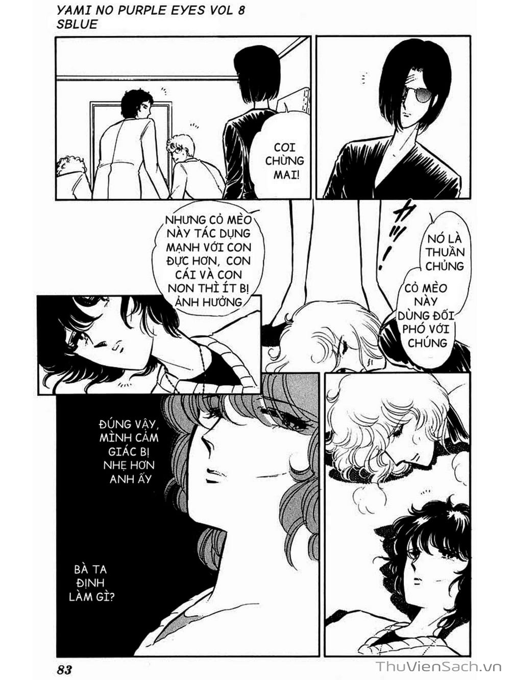 Truyện Tranh Cô Bé Huyền Bí - Yami No Purple Eyes trang 6