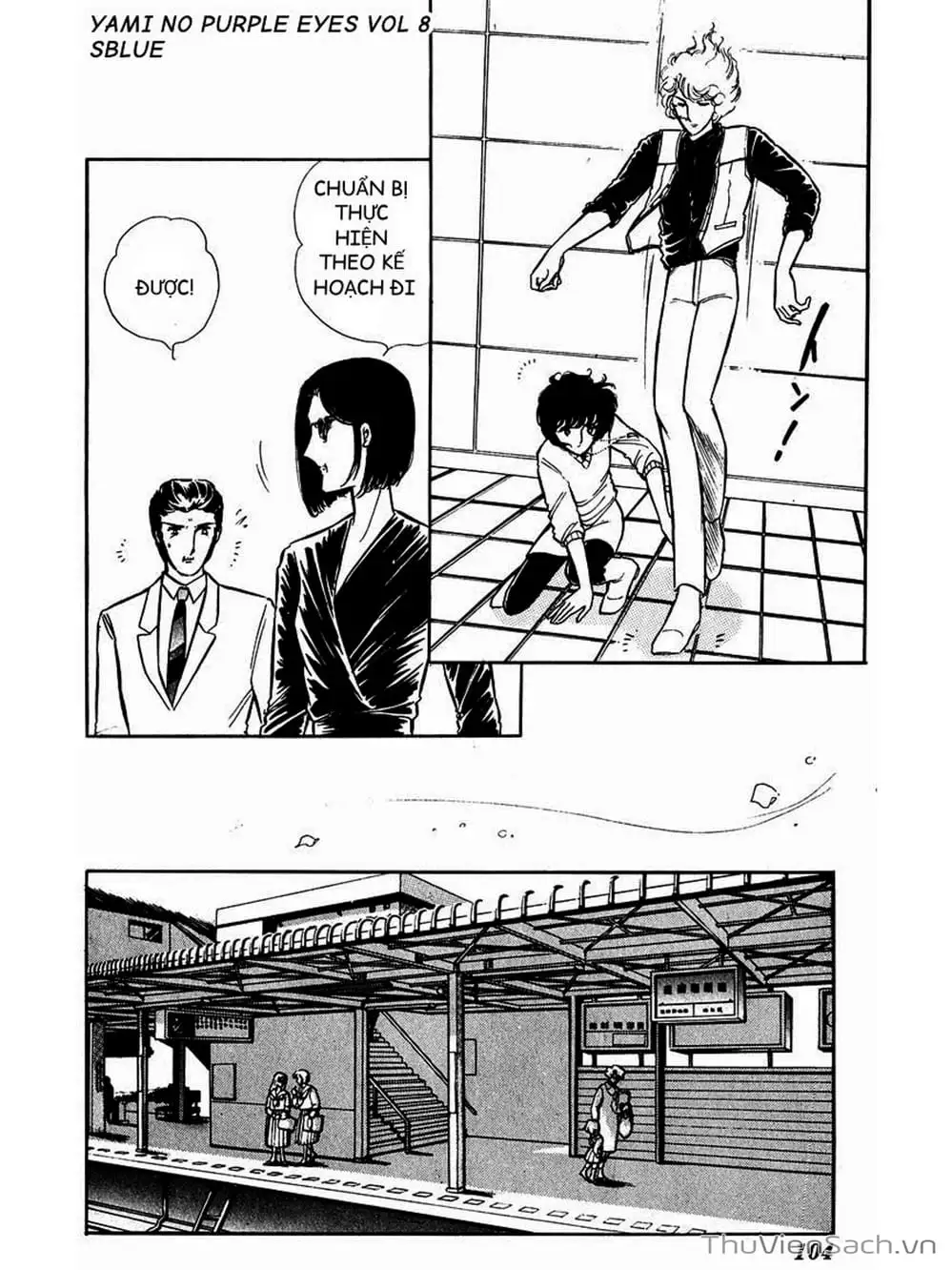 Truyện Tranh Cô Bé Huyền Bí - Yami No Purple Eyes trang 6