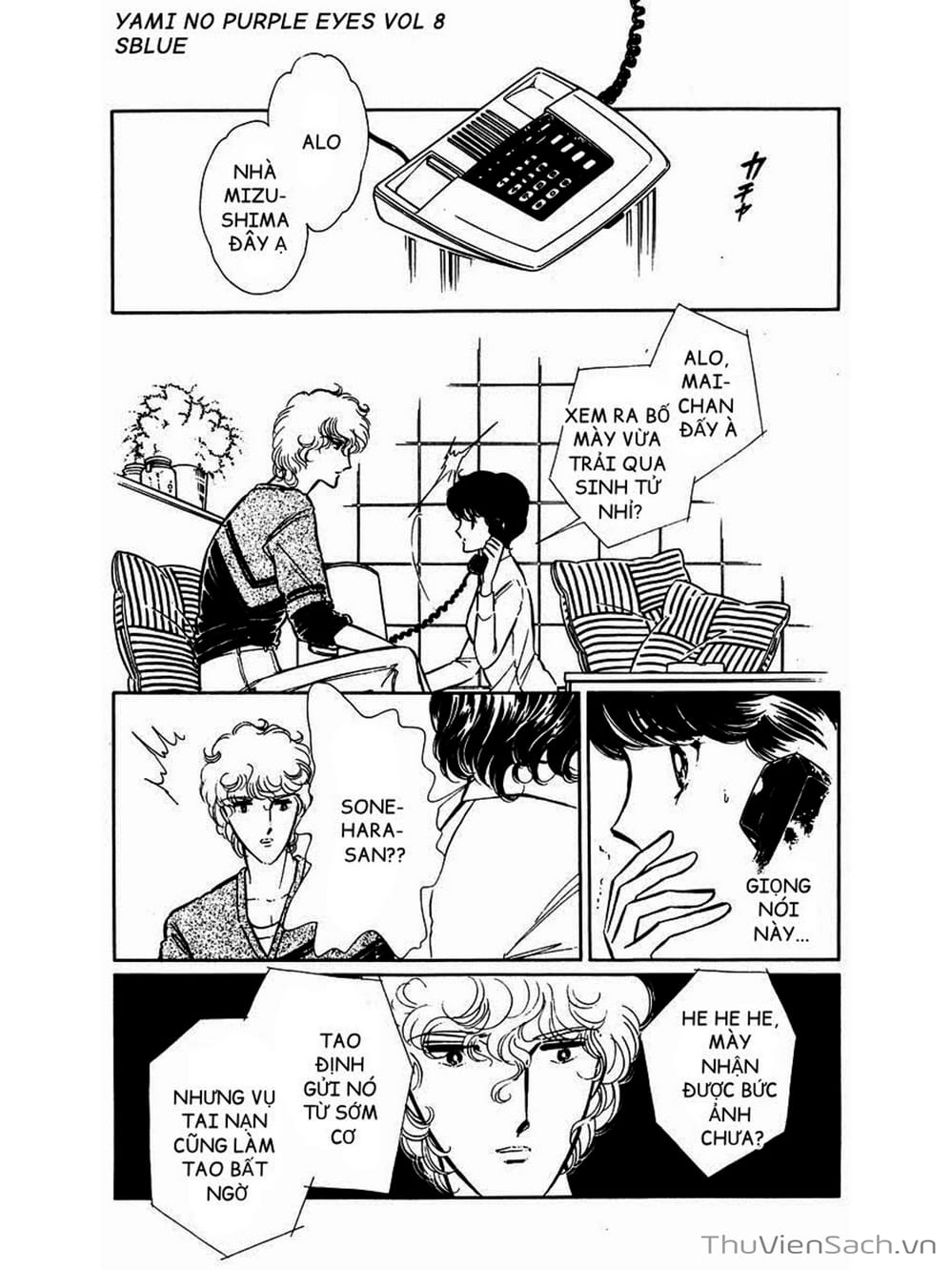 Truyện Tranh Cô Bé Huyền Bí - Yami No Purple Eyes trang 6