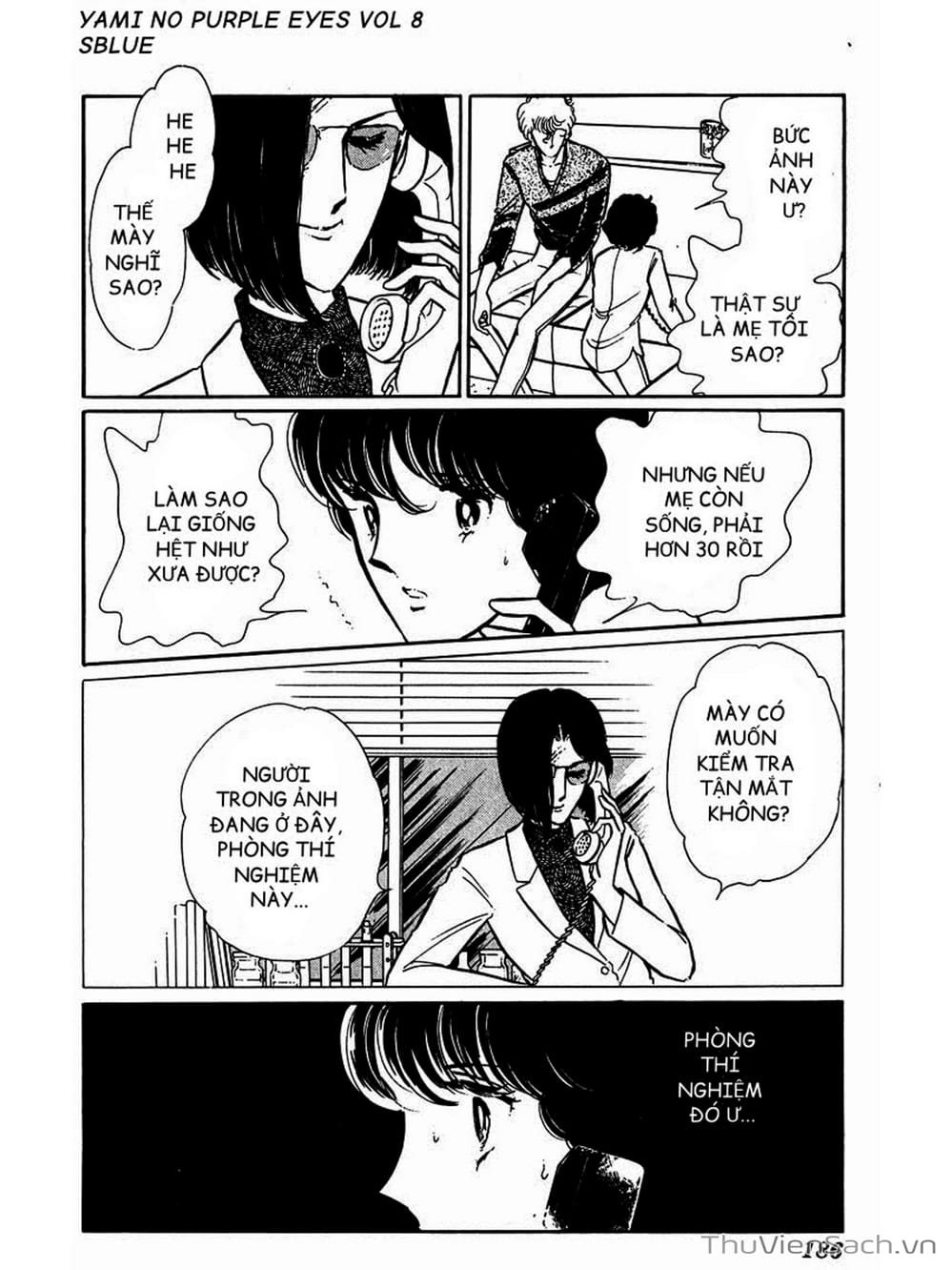 Truyện Tranh Cô Bé Huyền Bí - Yami No Purple Eyes trang 6