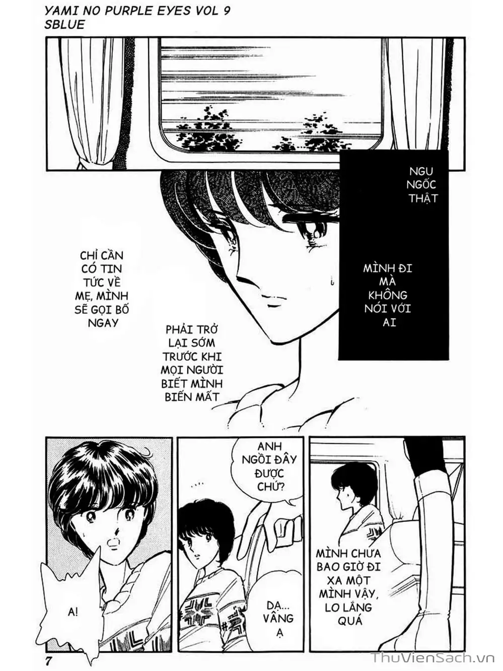 Truyện Tranh Cô Bé Huyền Bí - Yami No Purple Eyes trang 6