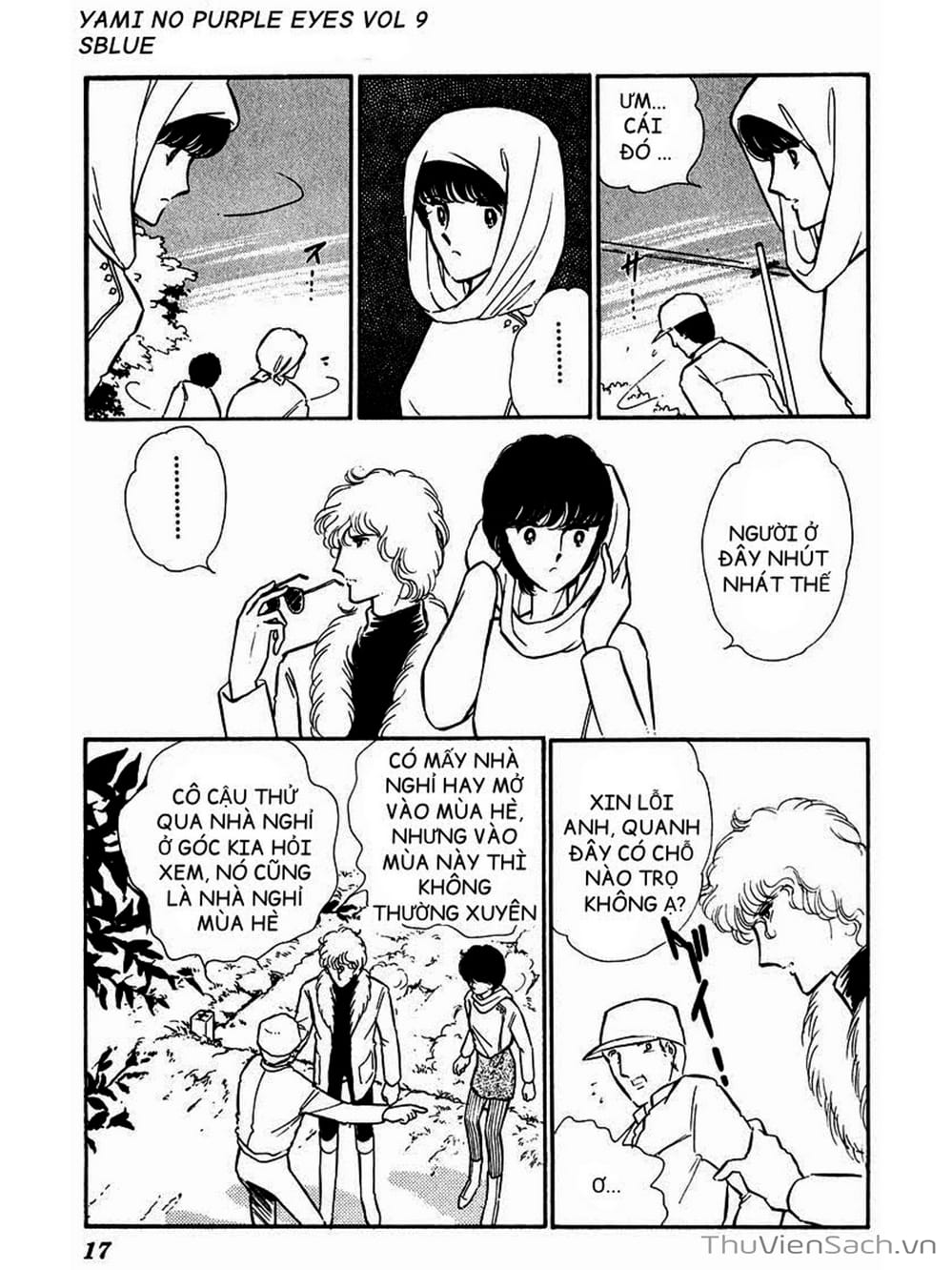 Truyện Tranh Cô Bé Huyền Bí - Yami No Purple Eyes trang 6