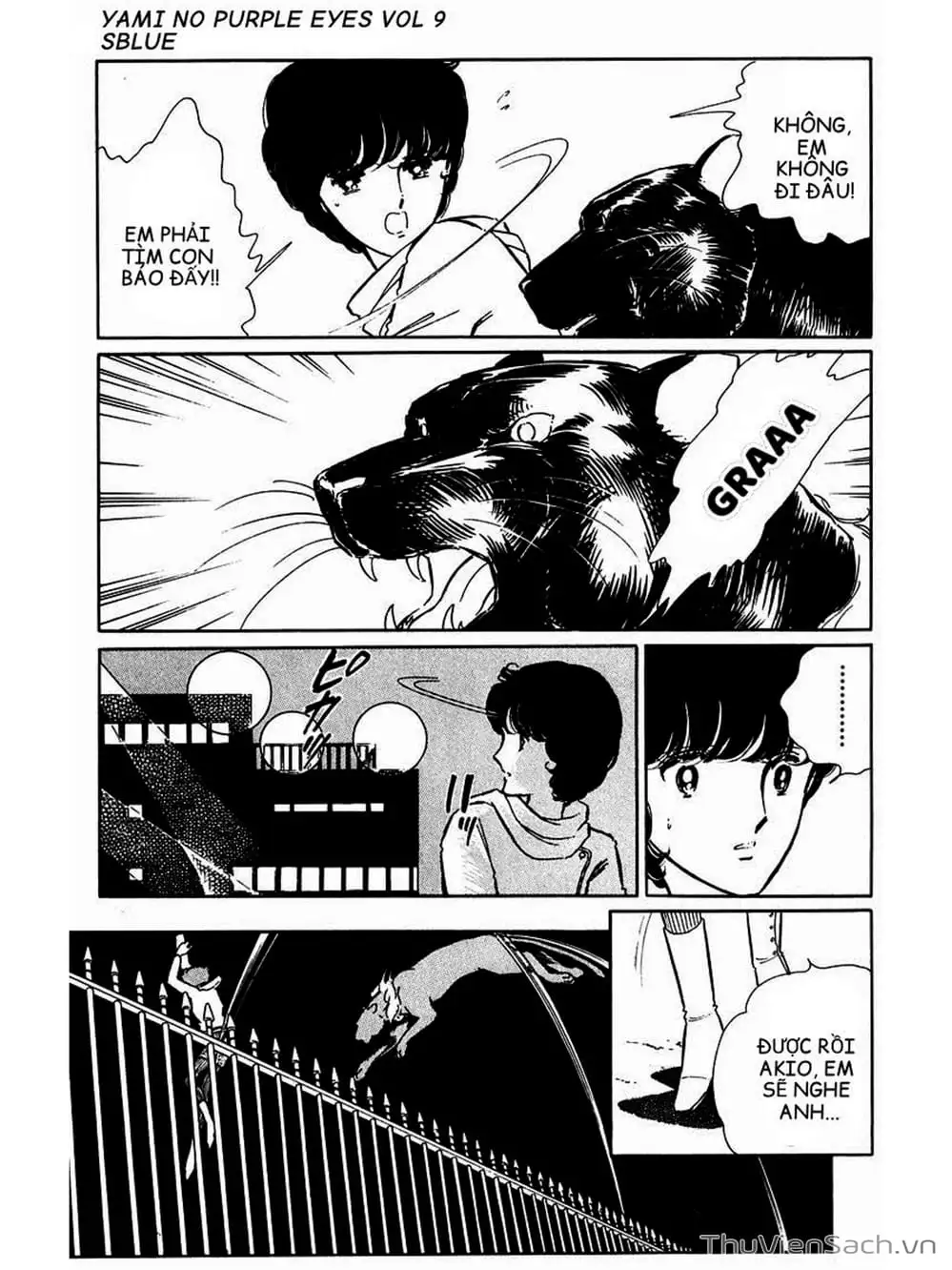 Truyện Tranh Cô Bé Huyền Bí - Yami No Purple Eyes trang 6