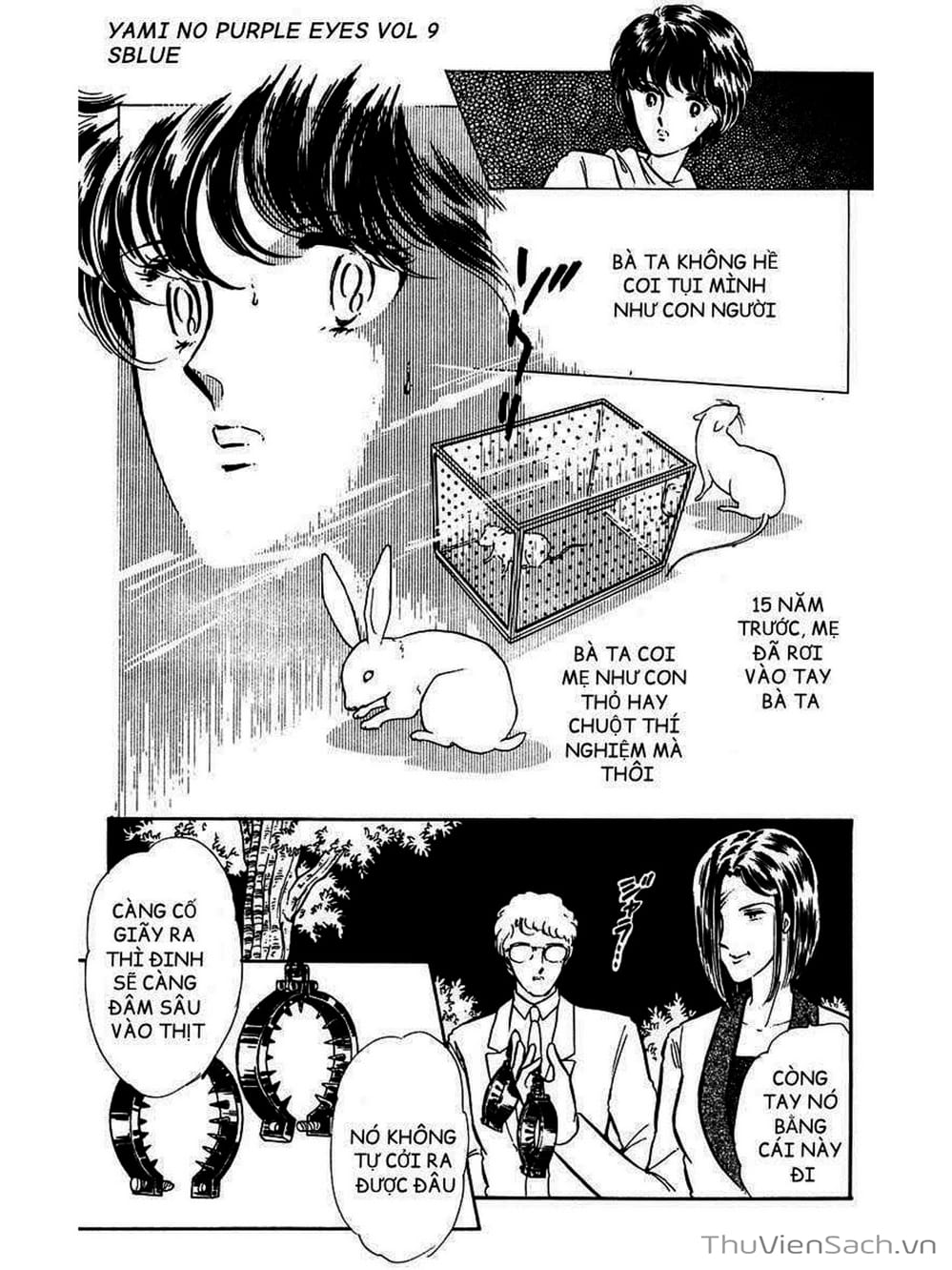 Truyện Tranh Cô Bé Huyền Bí - Yami No Purple Eyes trang 6