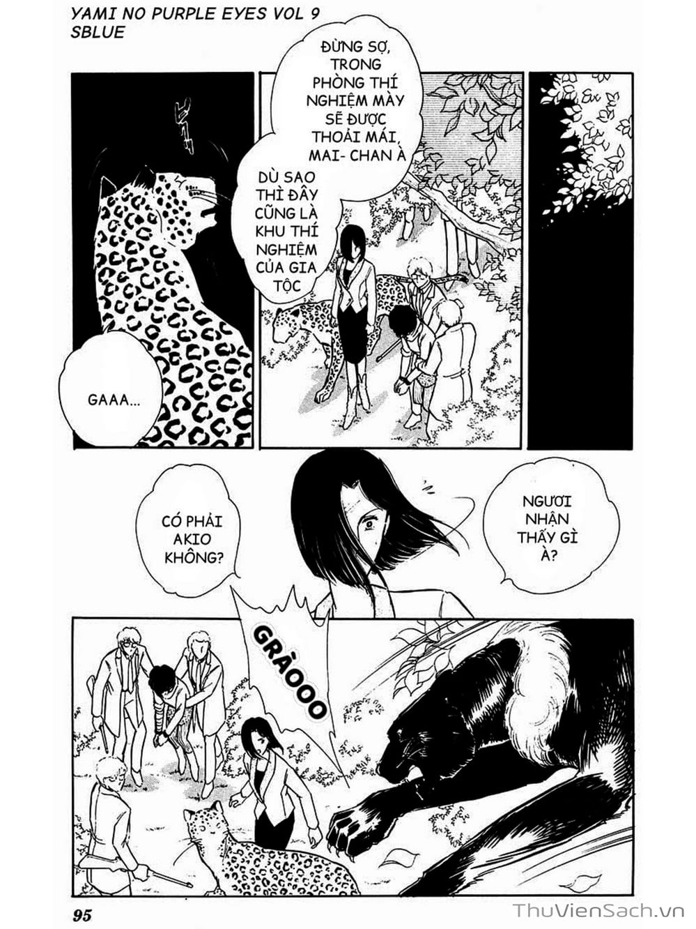Truyện Tranh Cô Bé Huyền Bí - Yami No Purple Eyes trang 6