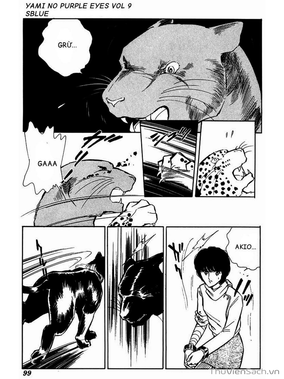 Truyện Tranh Cô Bé Huyền Bí - Yami No Purple Eyes trang 6