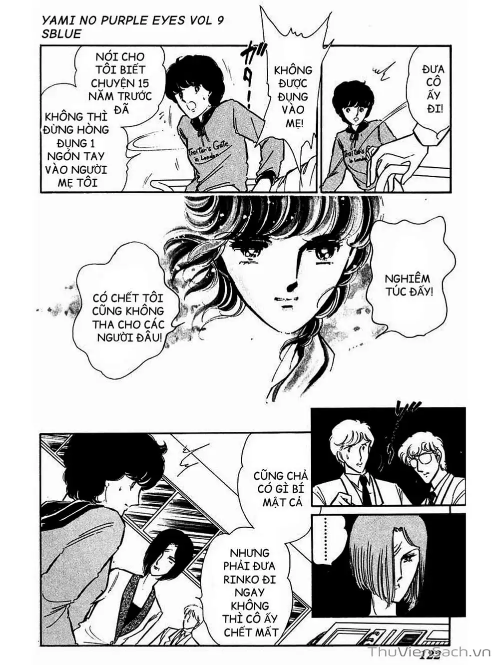 Truyện Tranh Cô Bé Huyền Bí - Yami No Purple Eyes trang 6