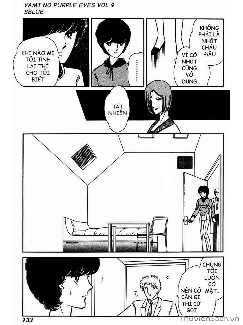 Truyện Tranh Cô Bé Huyền Bí - Yami No Purple Eyes trang 6