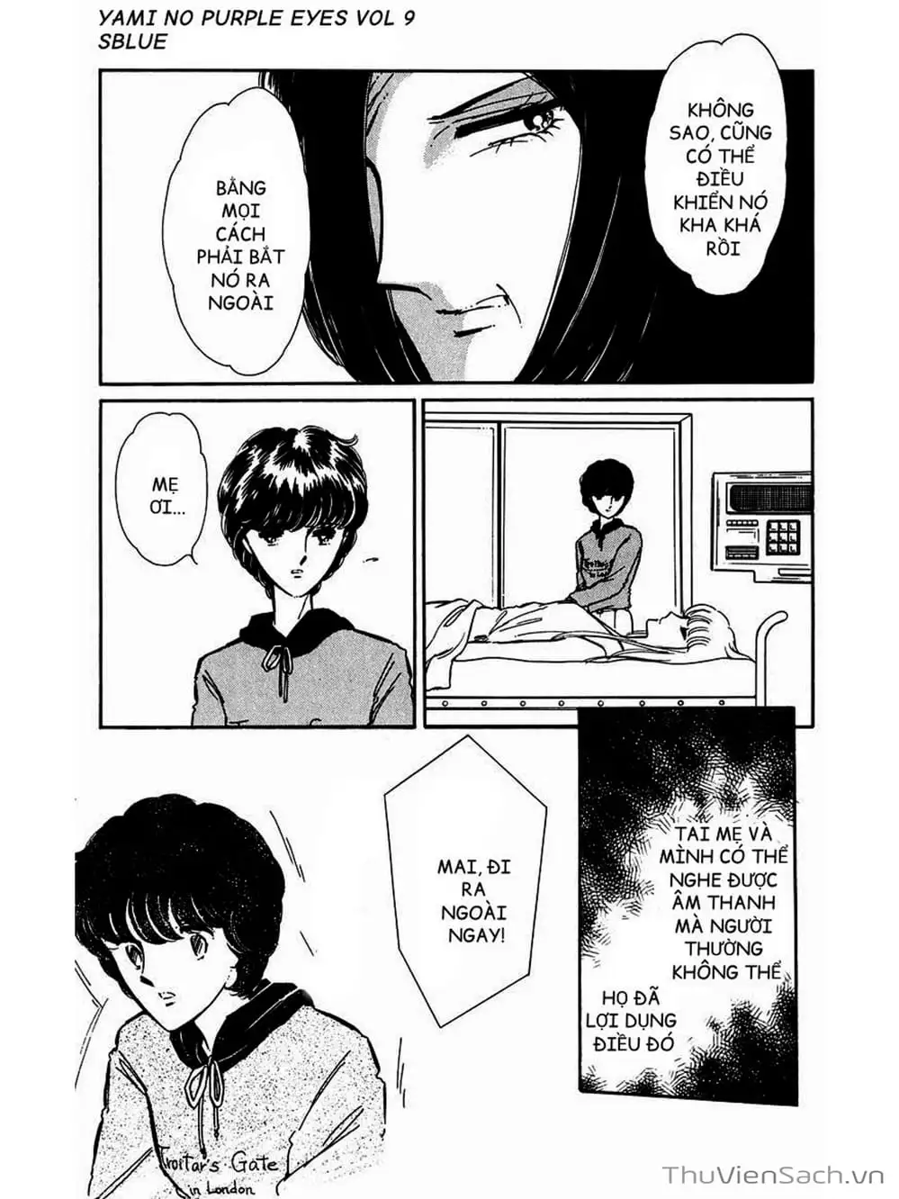 Truyện Tranh Cô Bé Huyền Bí - Yami No Purple Eyes trang 6