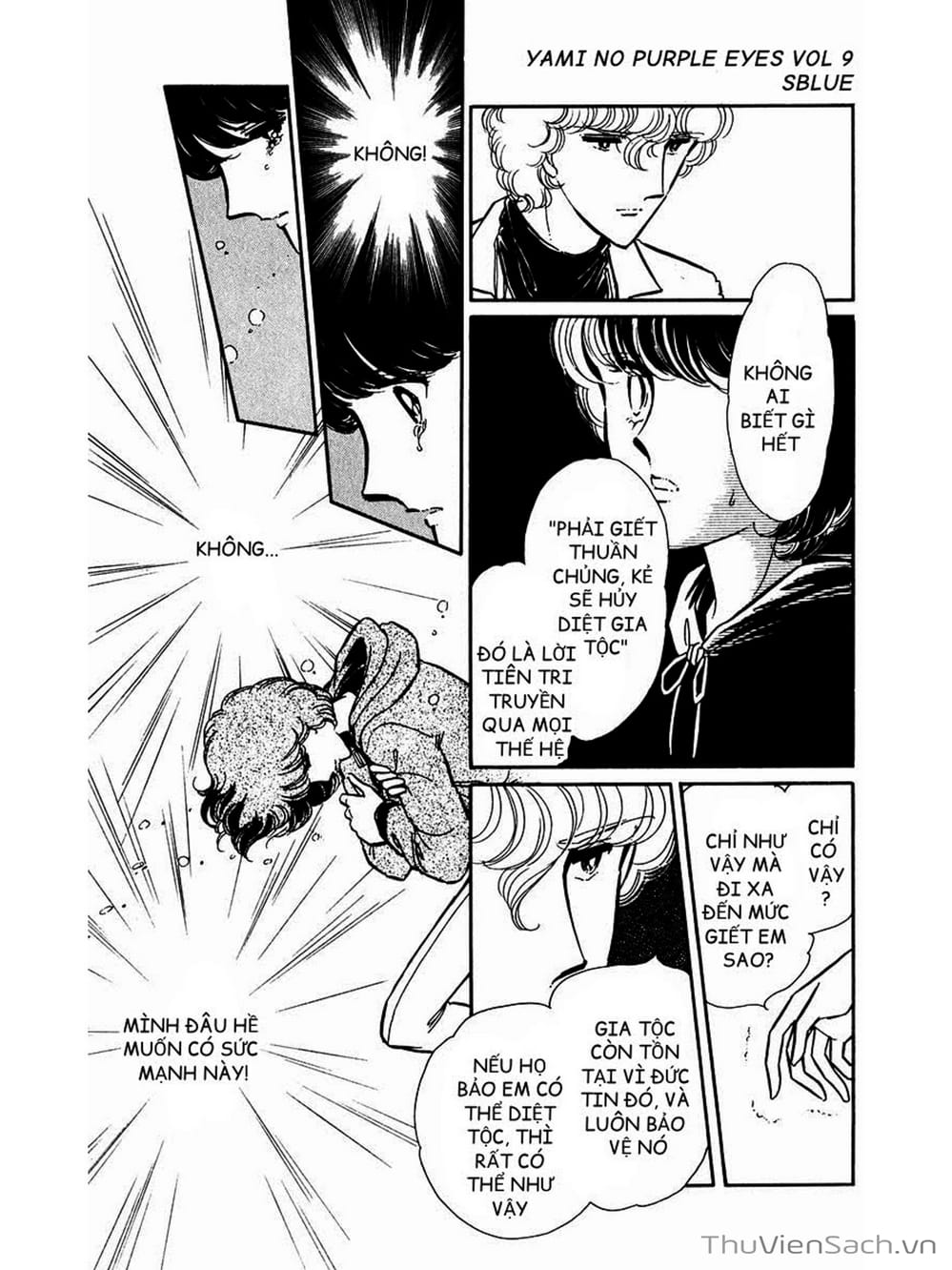 Truyện Tranh Cô Bé Huyền Bí - Yami No Purple Eyes trang 6