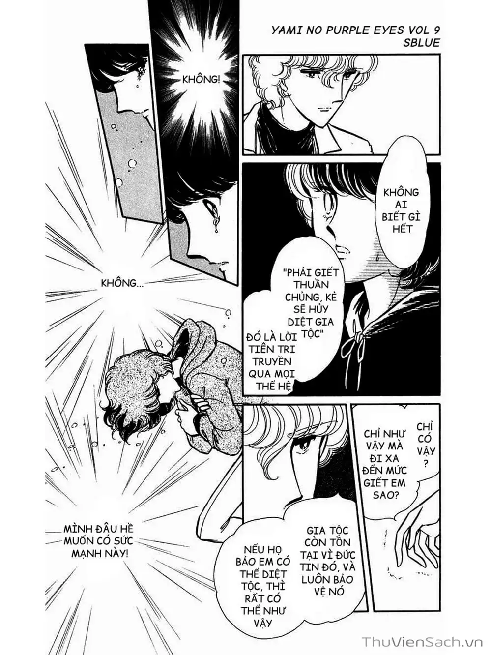 Truyện Tranh Cô Bé Huyền Bí - Yami No Purple Eyes trang 6