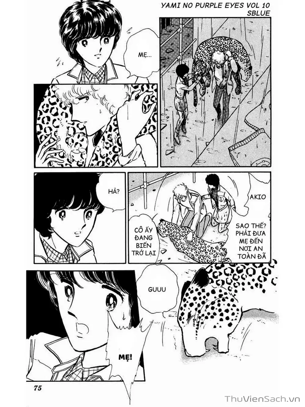 Truyện Tranh Cô Bé Huyền Bí - Yami No Purple Eyes trang 6