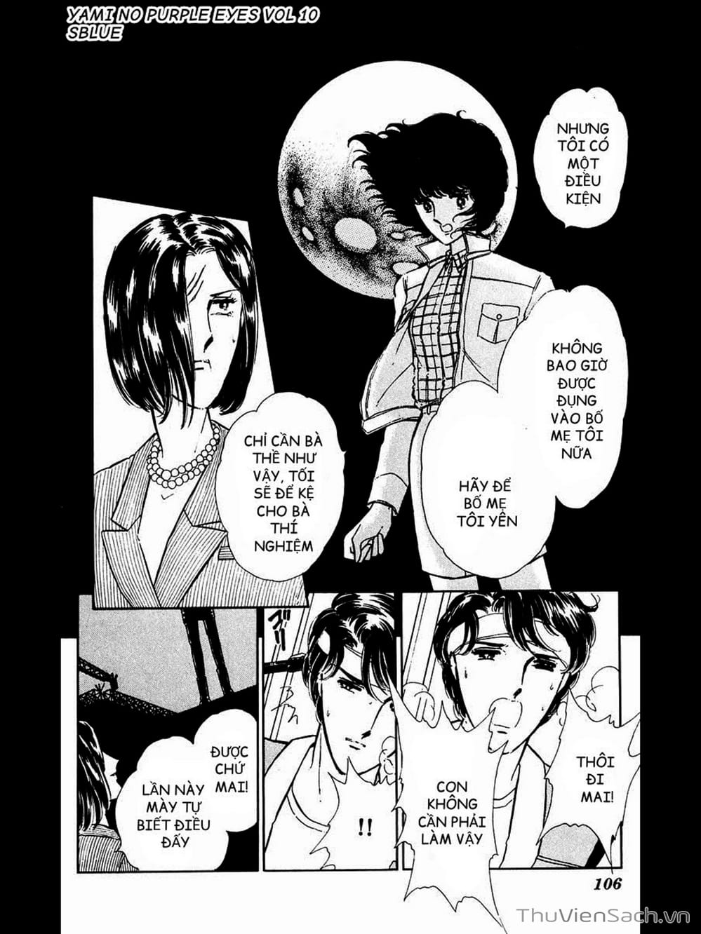 Truyện Tranh Cô Bé Huyền Bí - Yami No Purple Eyes trang 6