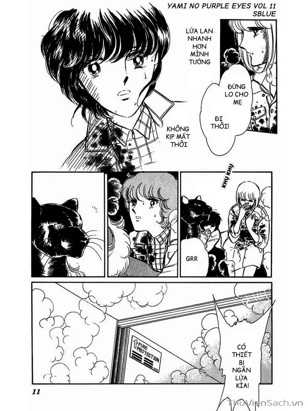 Truyện Tranh Cô Bé Huyền Bí - Yami No Purple Eyes trang 6