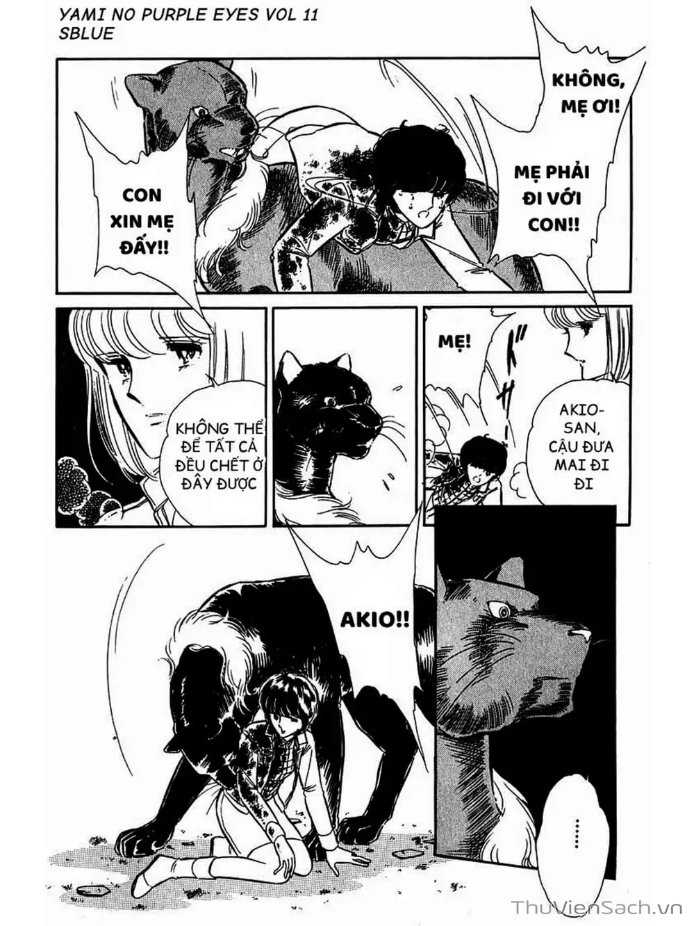 Truyện Tranh Cô Bé Huyền Bí - Yami No Purple Eyes trang 6