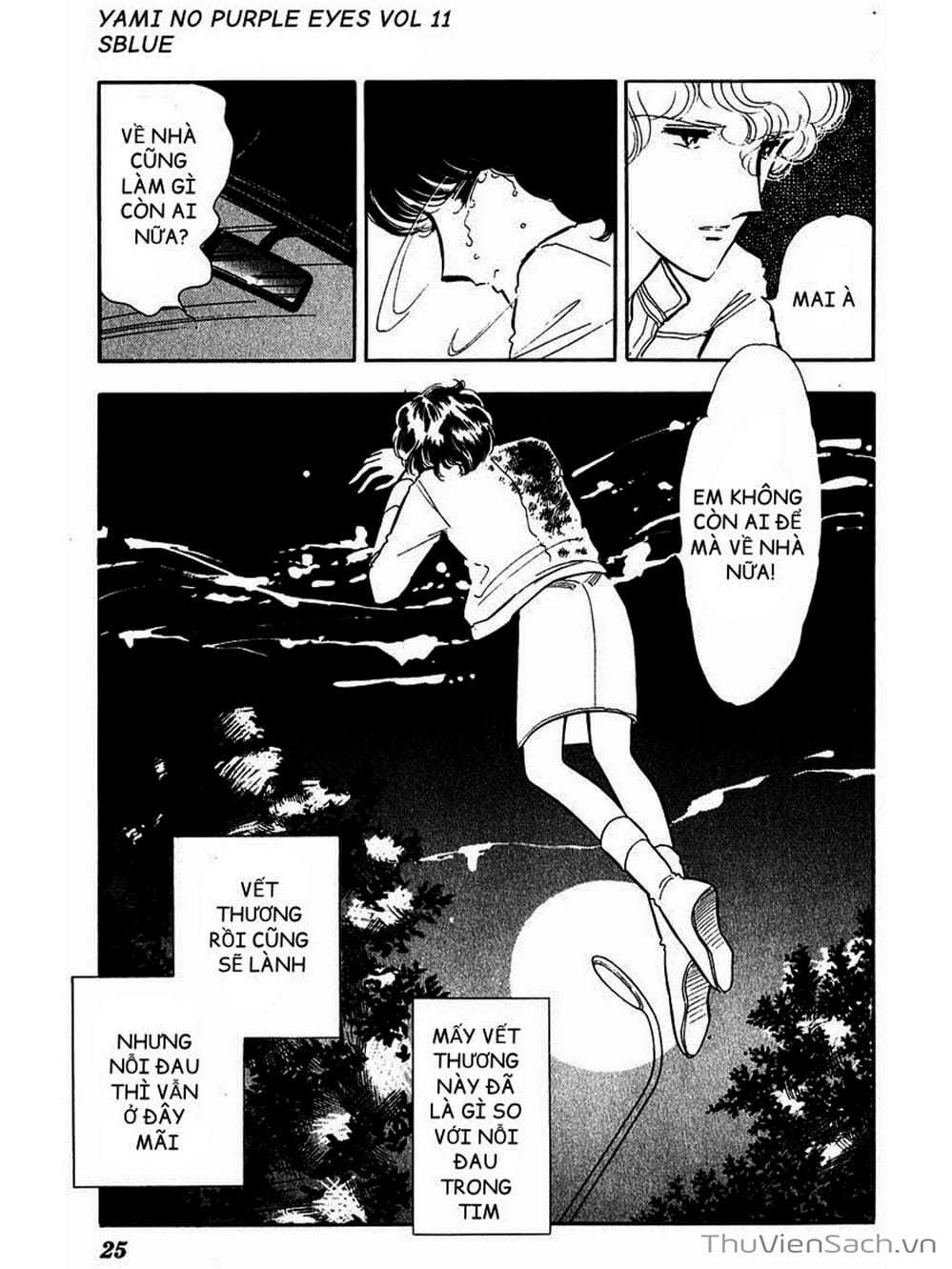 Truyện Tranh Cô Bé Huyền Bí - Yami No Purple Eyes trang 6