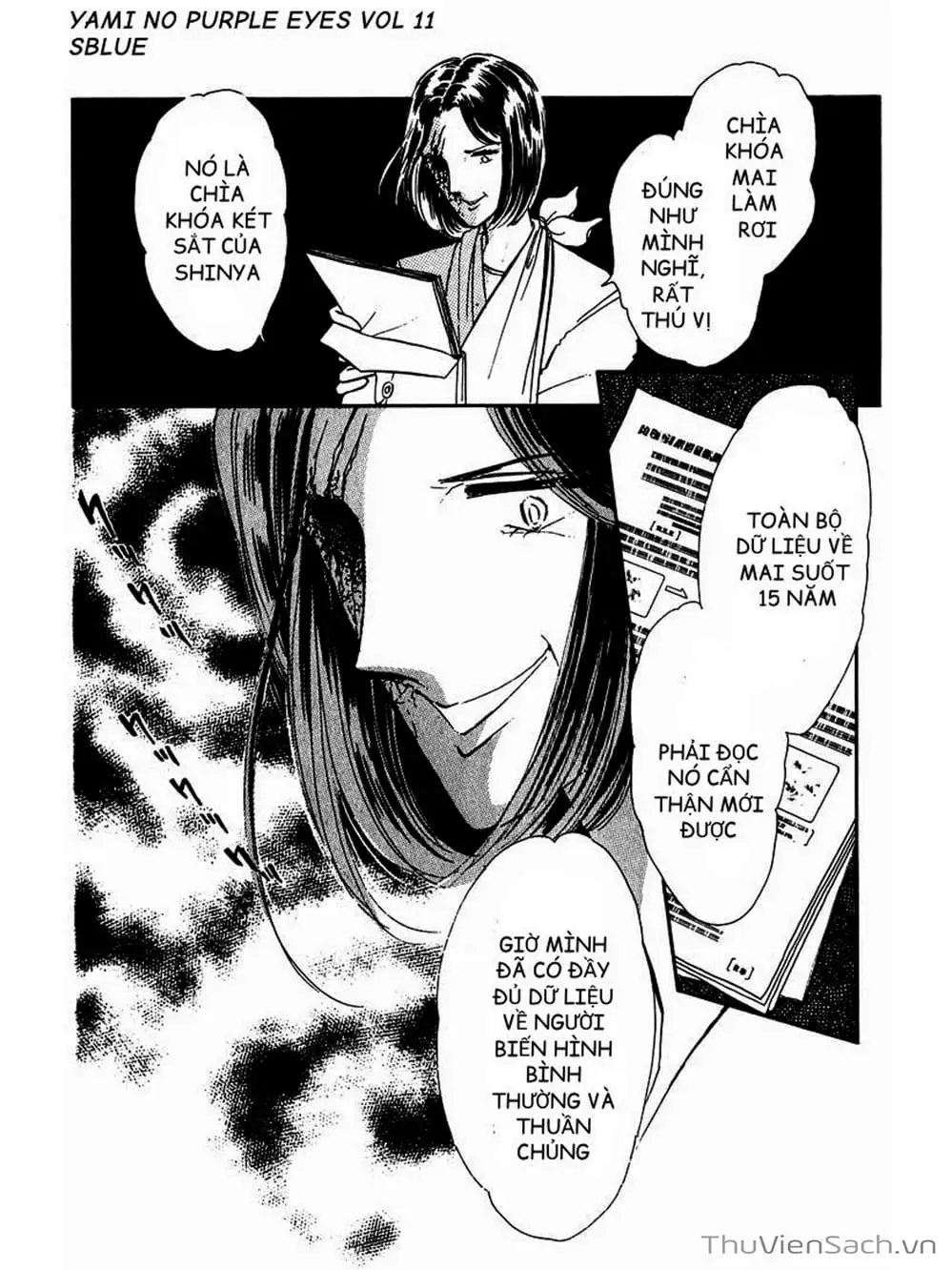 Truyện Tranh Cô Bé Huyền Bí - Yami No Purple Eyes trang 6