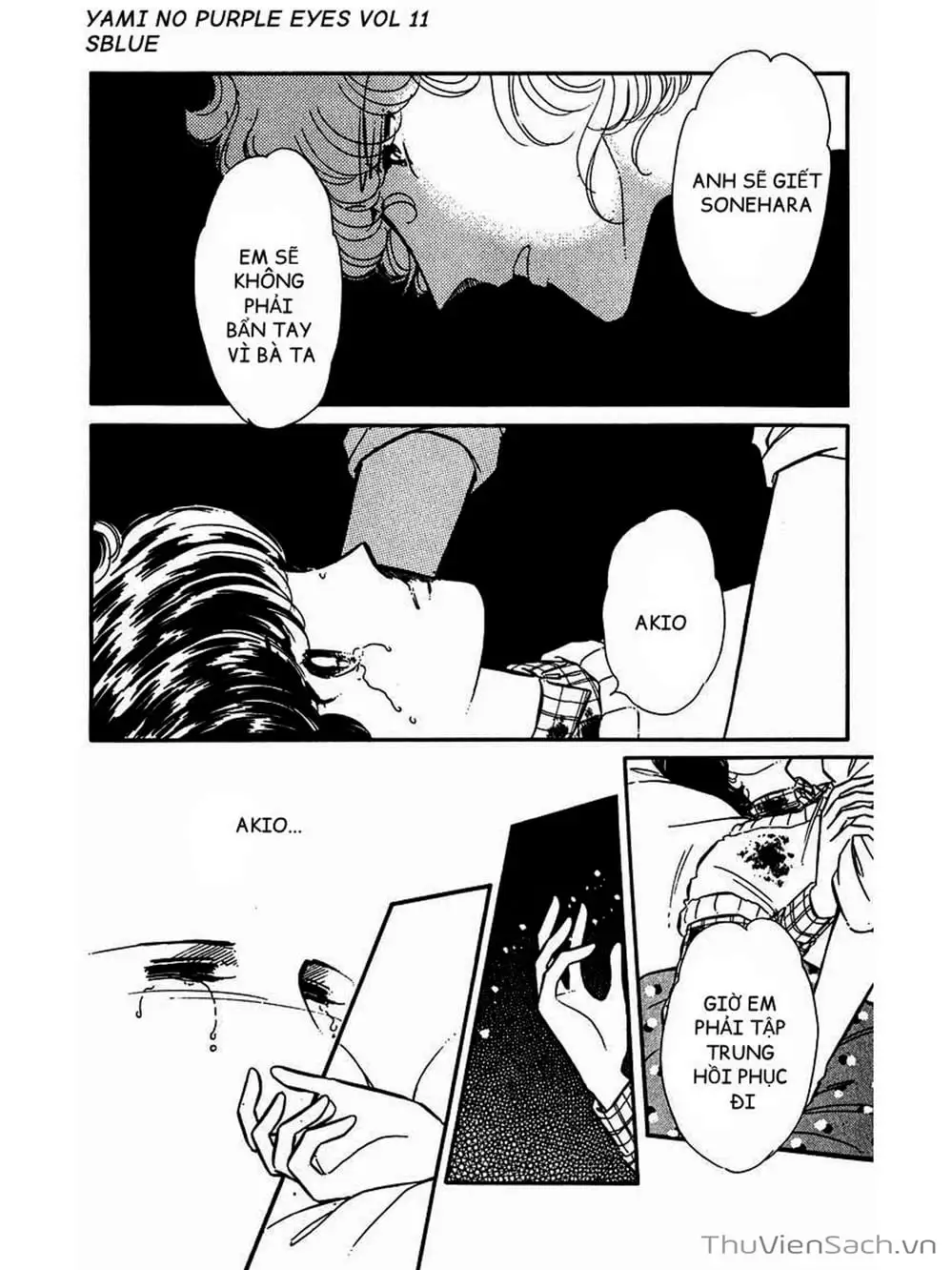 Truyện Tranh Cô Bé Huyền Bí - Yami No Purple Eyes trang 6