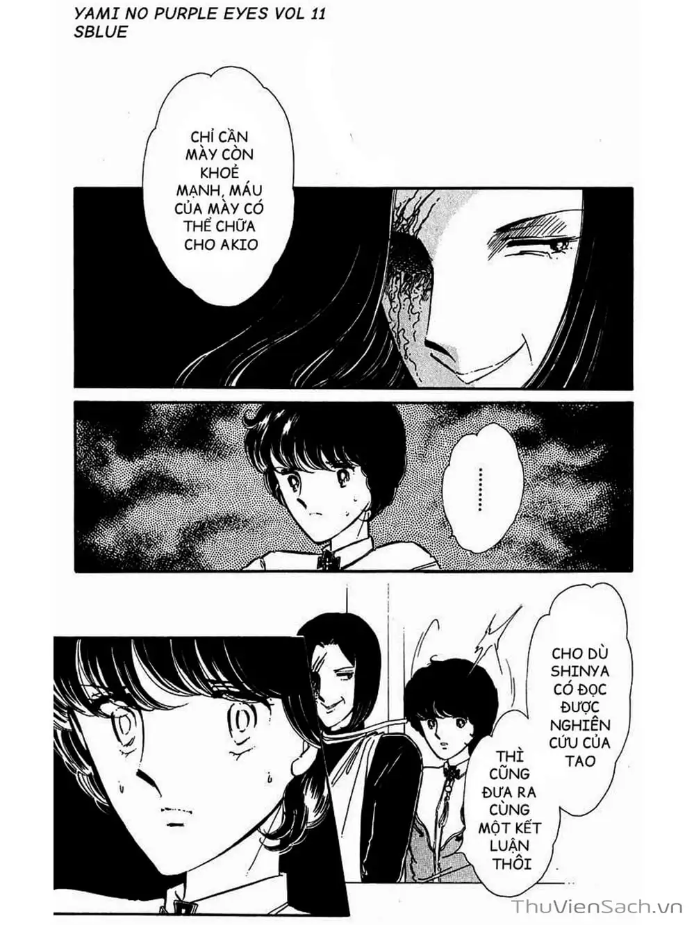 Truyện Tranh Cô Bé Huyền Bí - Yami No Purple Eyes trang 6