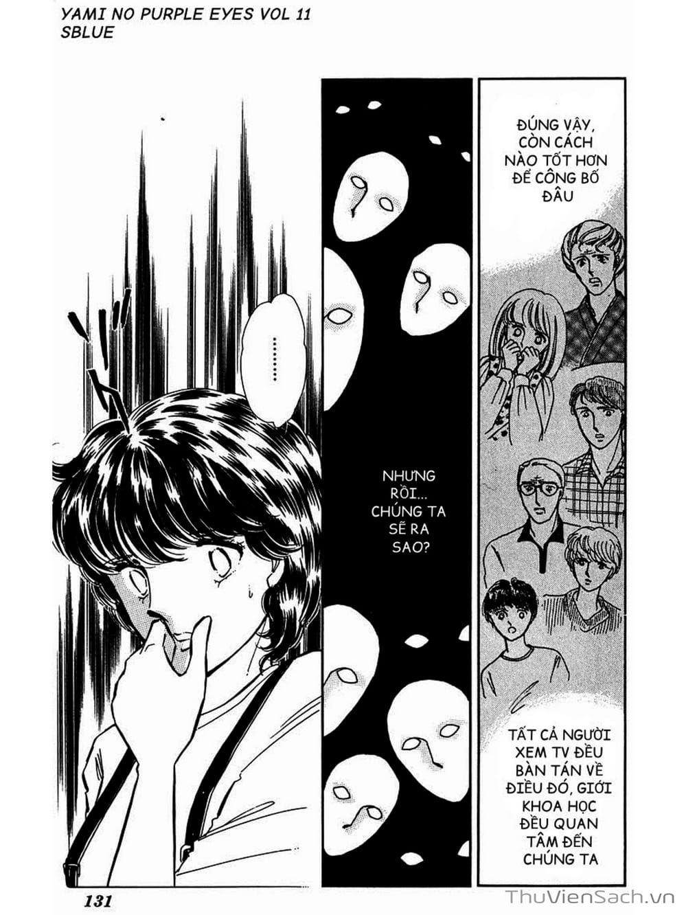 Truyện Tranh Cô Bé Huyền Bí - Yami No Purple Eyes trang 6