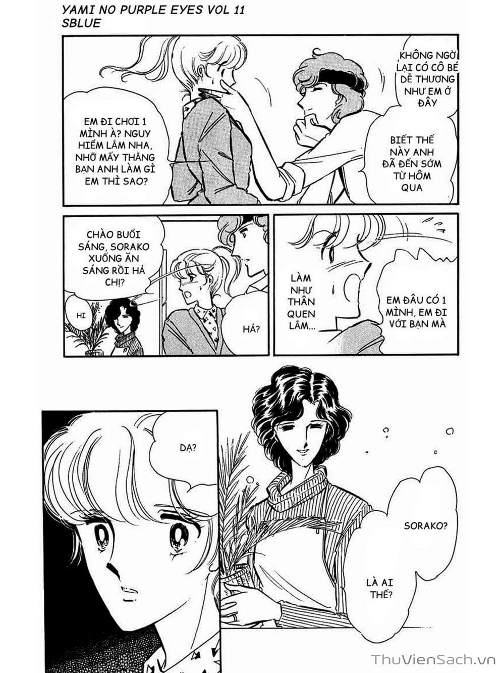 Truyện Tranh Cô Bé Huyền Bí - Yami No Purple Eyes trang 6