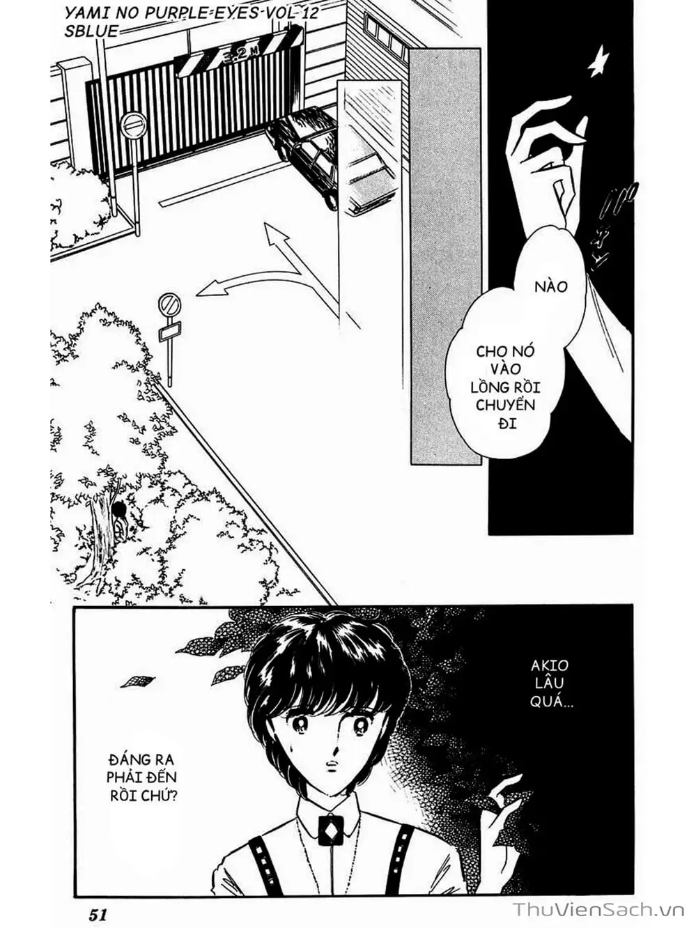 Truyện Tranh Cô Bé Huyền Bí - Yami No Purple Eyes trang 6