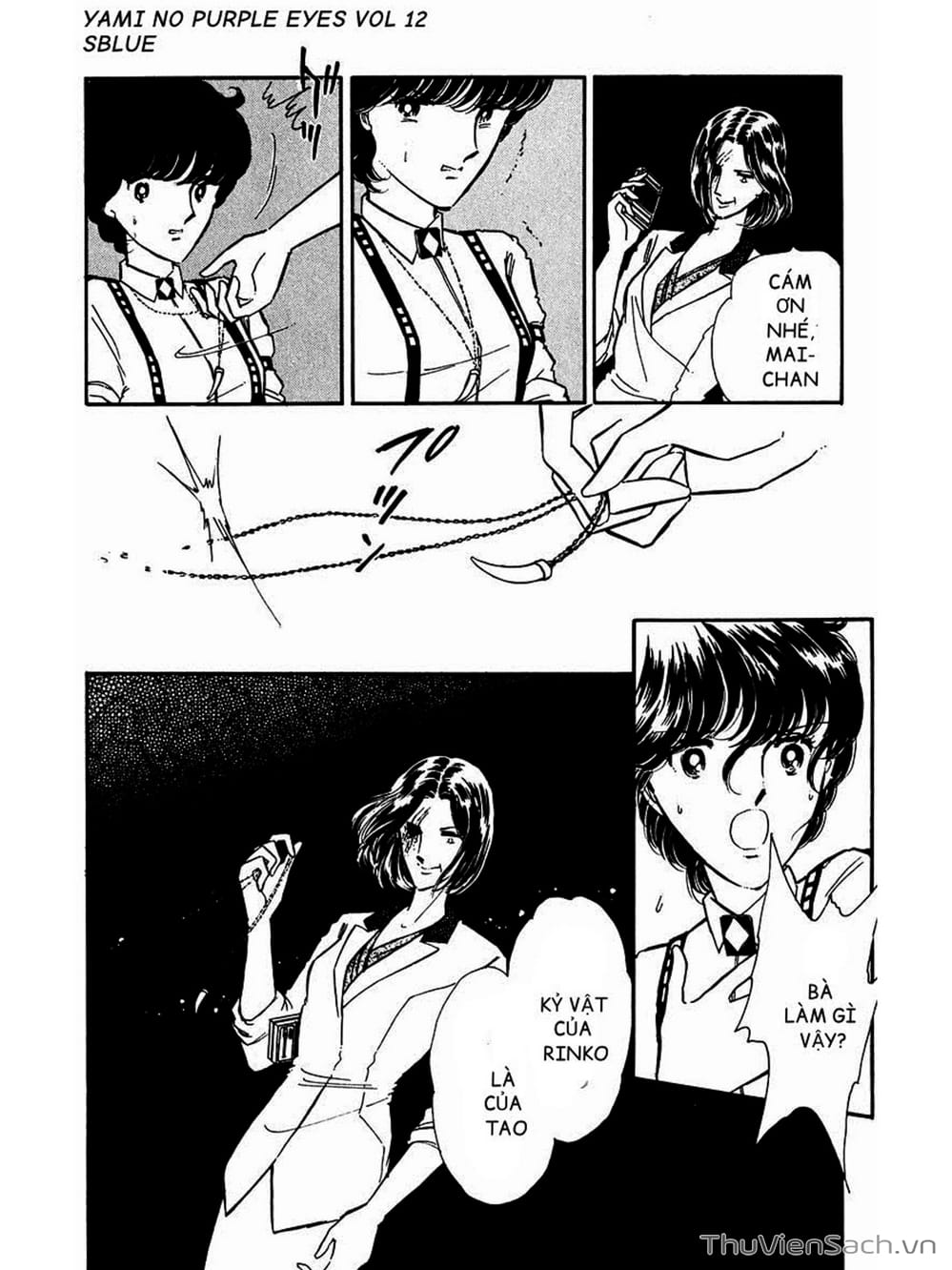 Truyện Tranh Cô Bé Huyền Bí - Yami No Purple Eyes trang 6