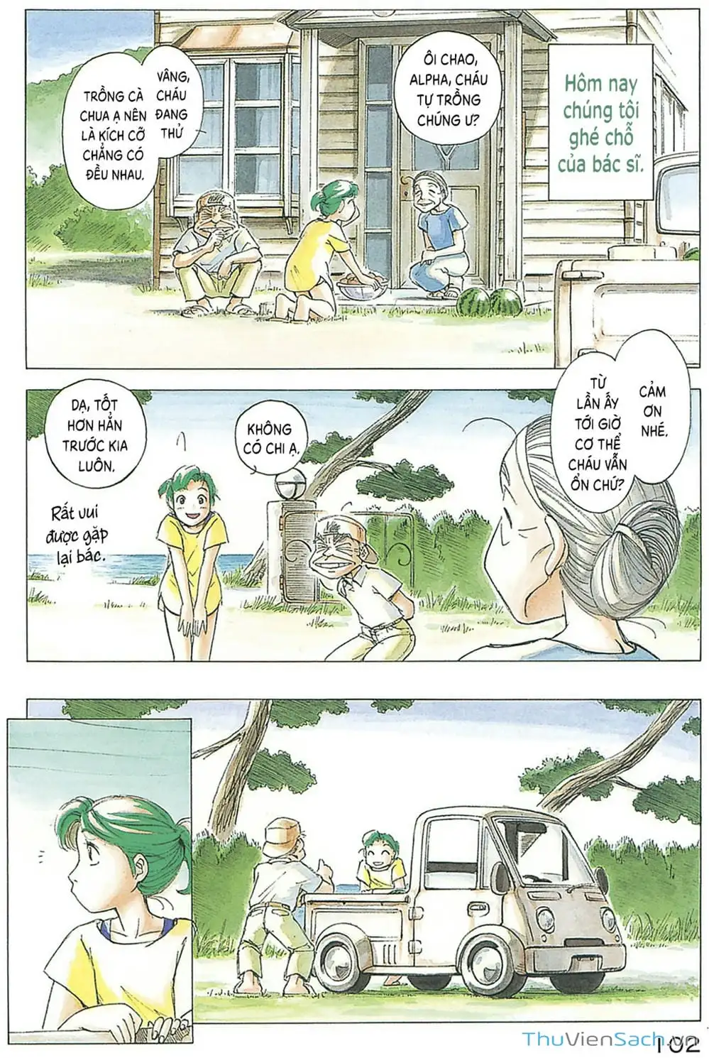 Truyện Tranh Khung Cảnh Yên Bình Của Thế Giới Hậu Tận Thế trang 5