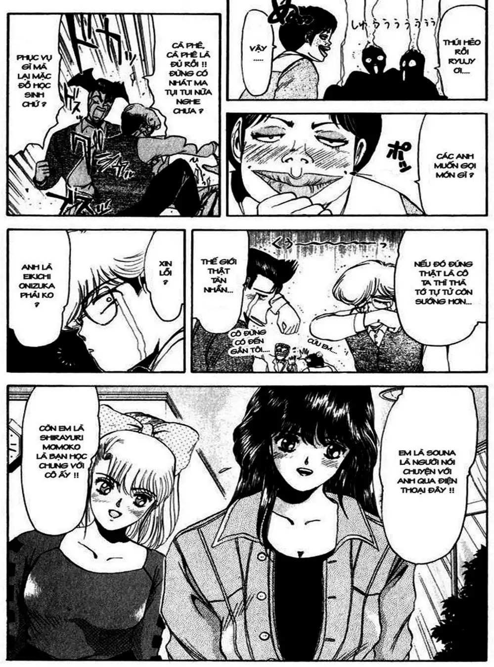 Truyện Tranh Young Gto - Shonan Junai Gumi trang 4