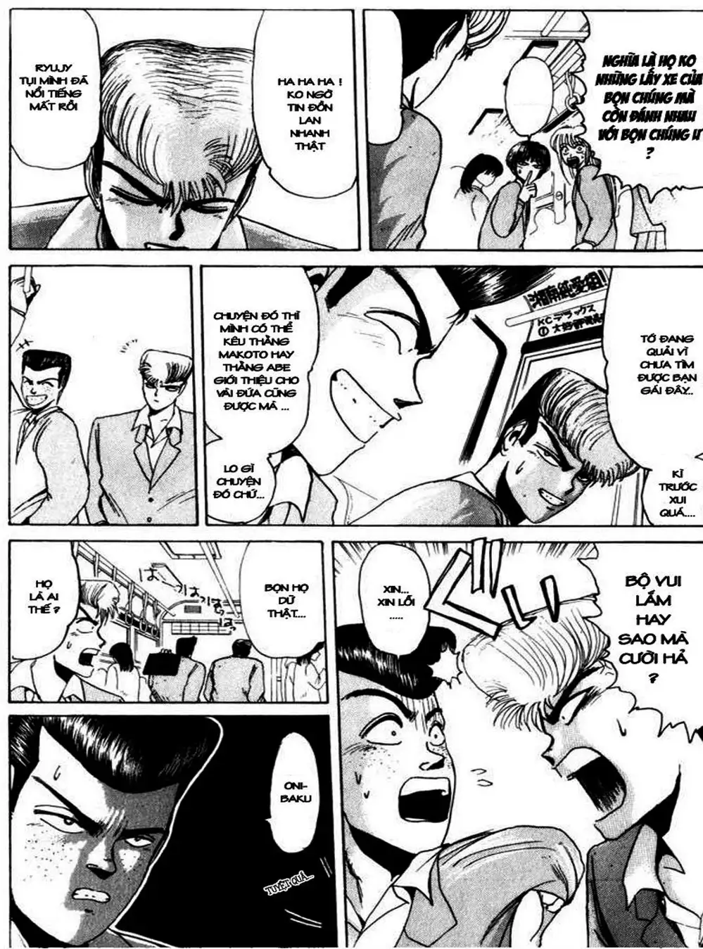 Truyện Tranh Young Gto - Shonan Junai Gumi trang 4