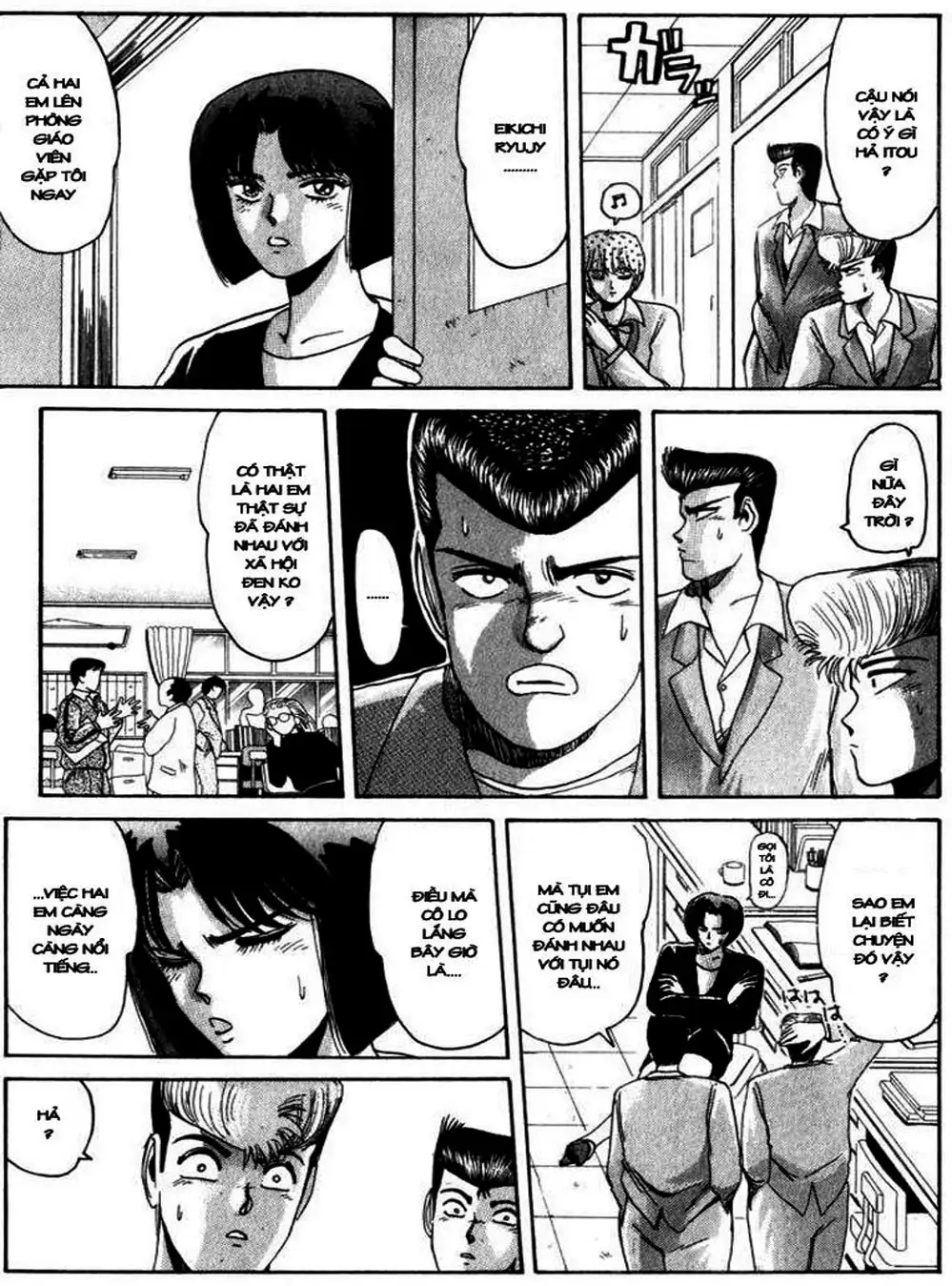 Truyện Tranh Young Gto - Shonan Junai Gumi trang 4