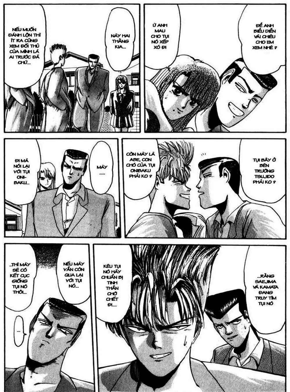Truyện Tranh Young Gto - Shonan Junai Gumi trang 4