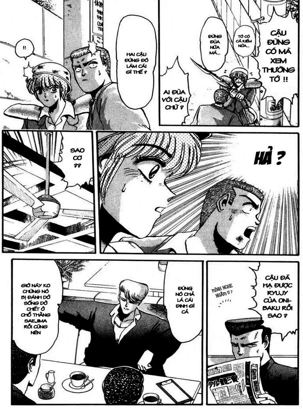 Truyện Tranh Young Gto - Shonan Junai Gumi trang 4