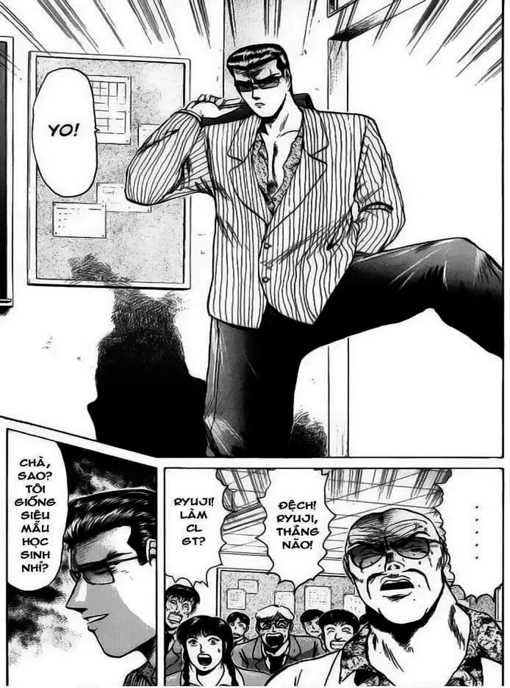 Truyện Tranh Young Gto - Shonan Junai Gumi trang 4