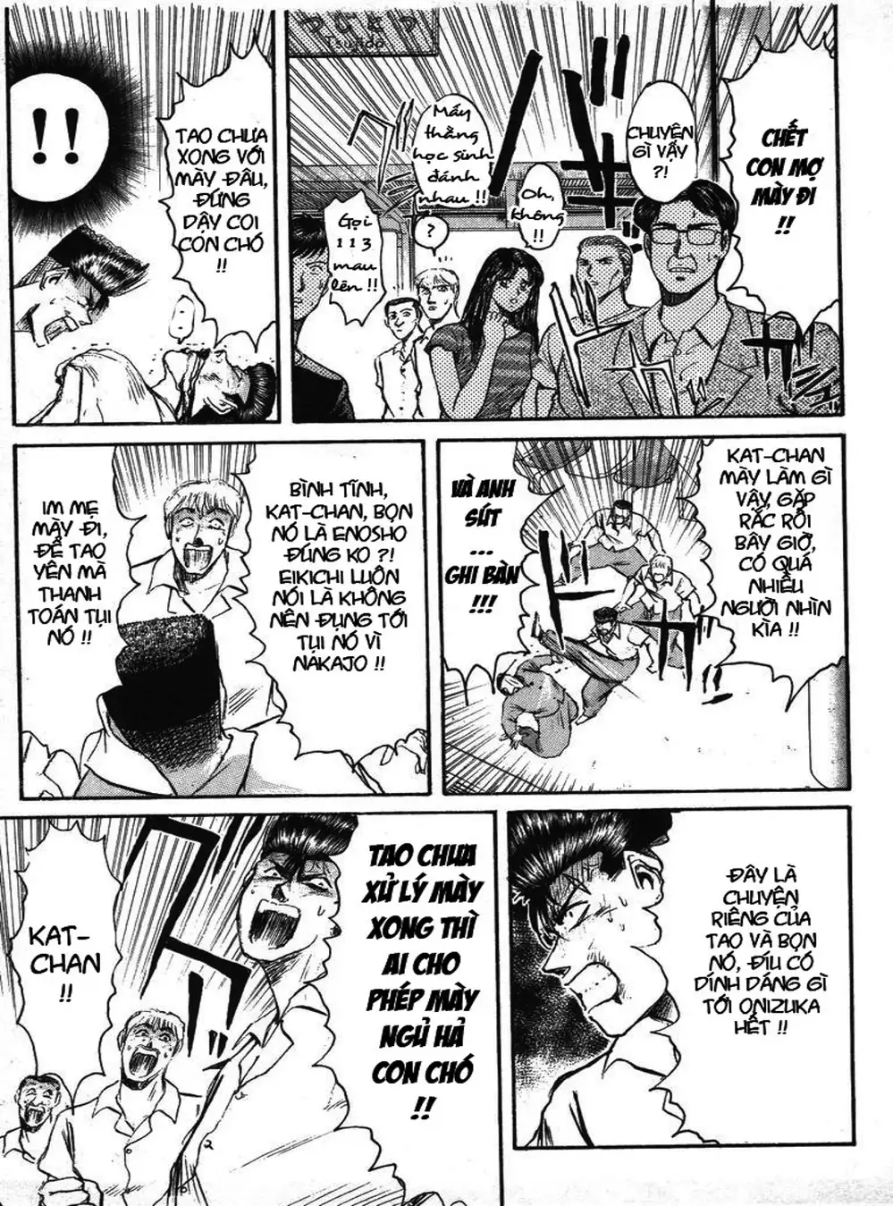 Truyện Tranh Young Gto - Shonan Junai Gumi trang 4