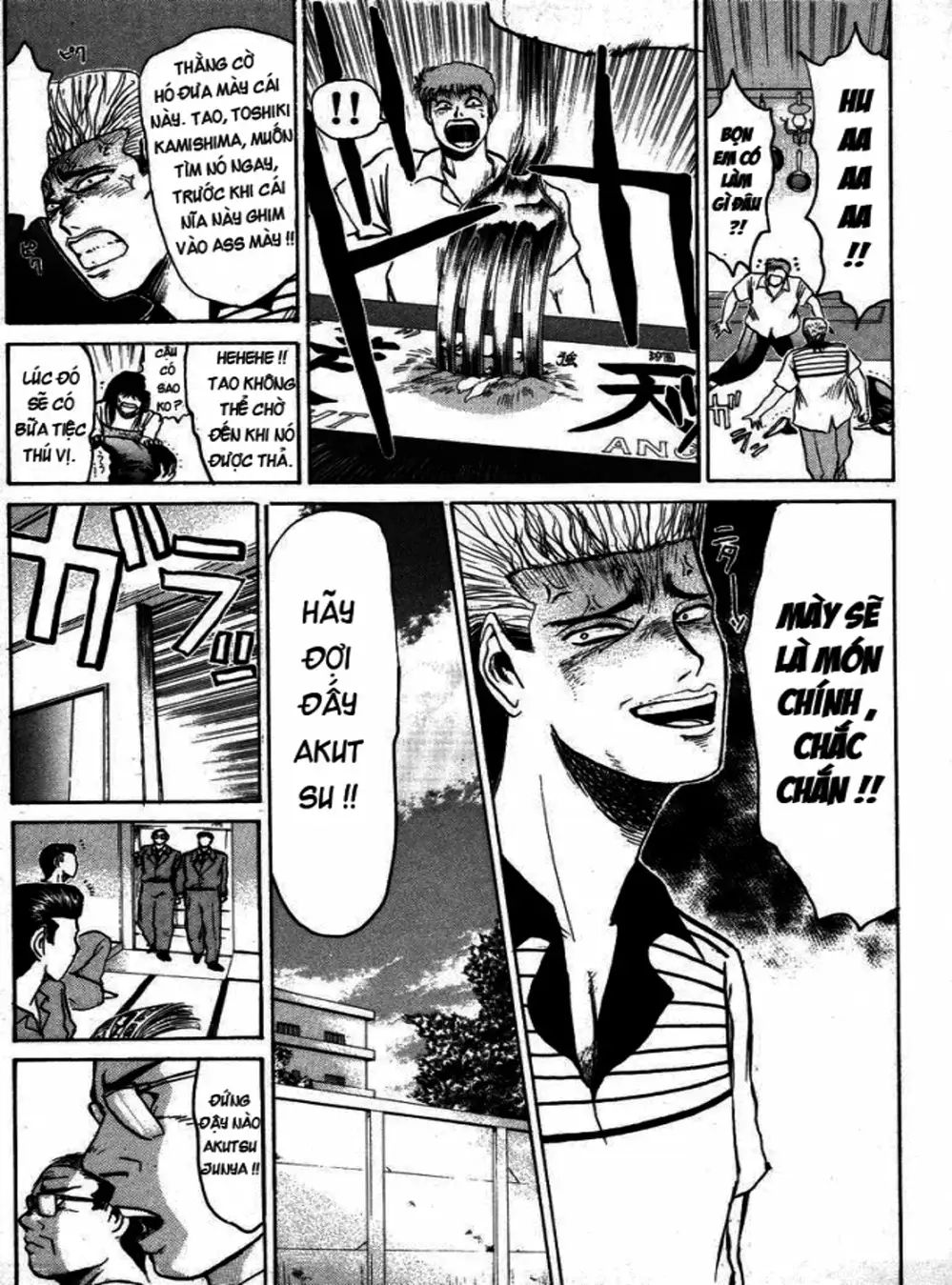 Truyện Tranh Young Gto - Shonan Junai Gumi trang 4
