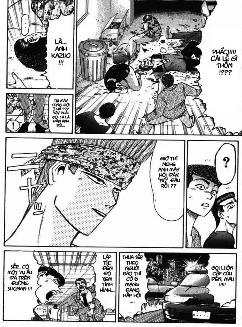 Truyện Tranh Young Gto - Shonan Junai Gumi trang 4