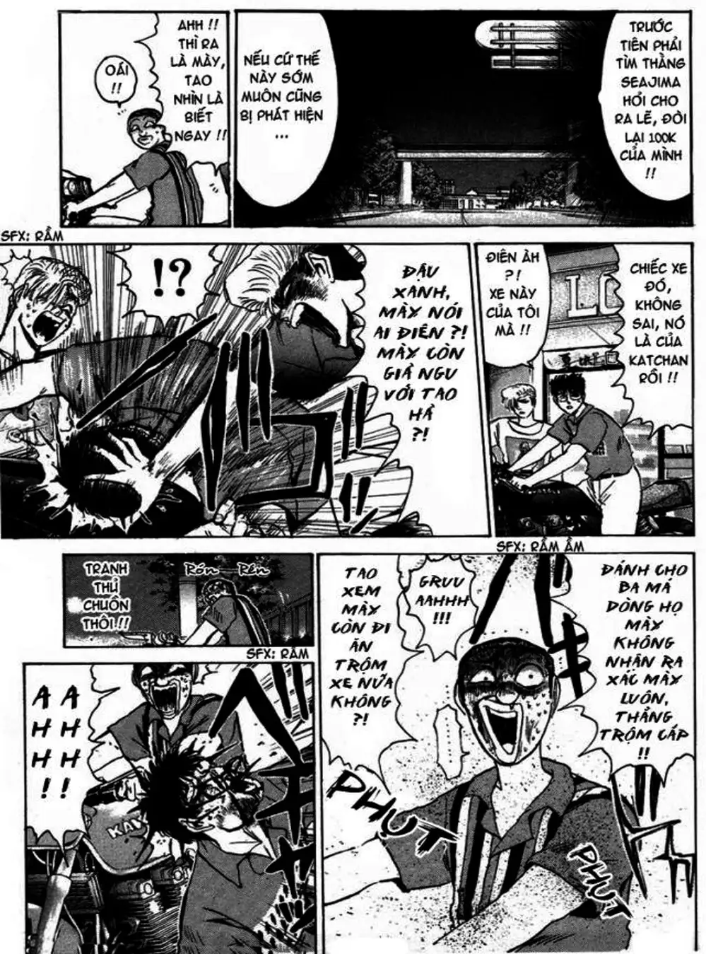 Truyện Tranh Young Gto - Shonan Junai Gumi trang 4