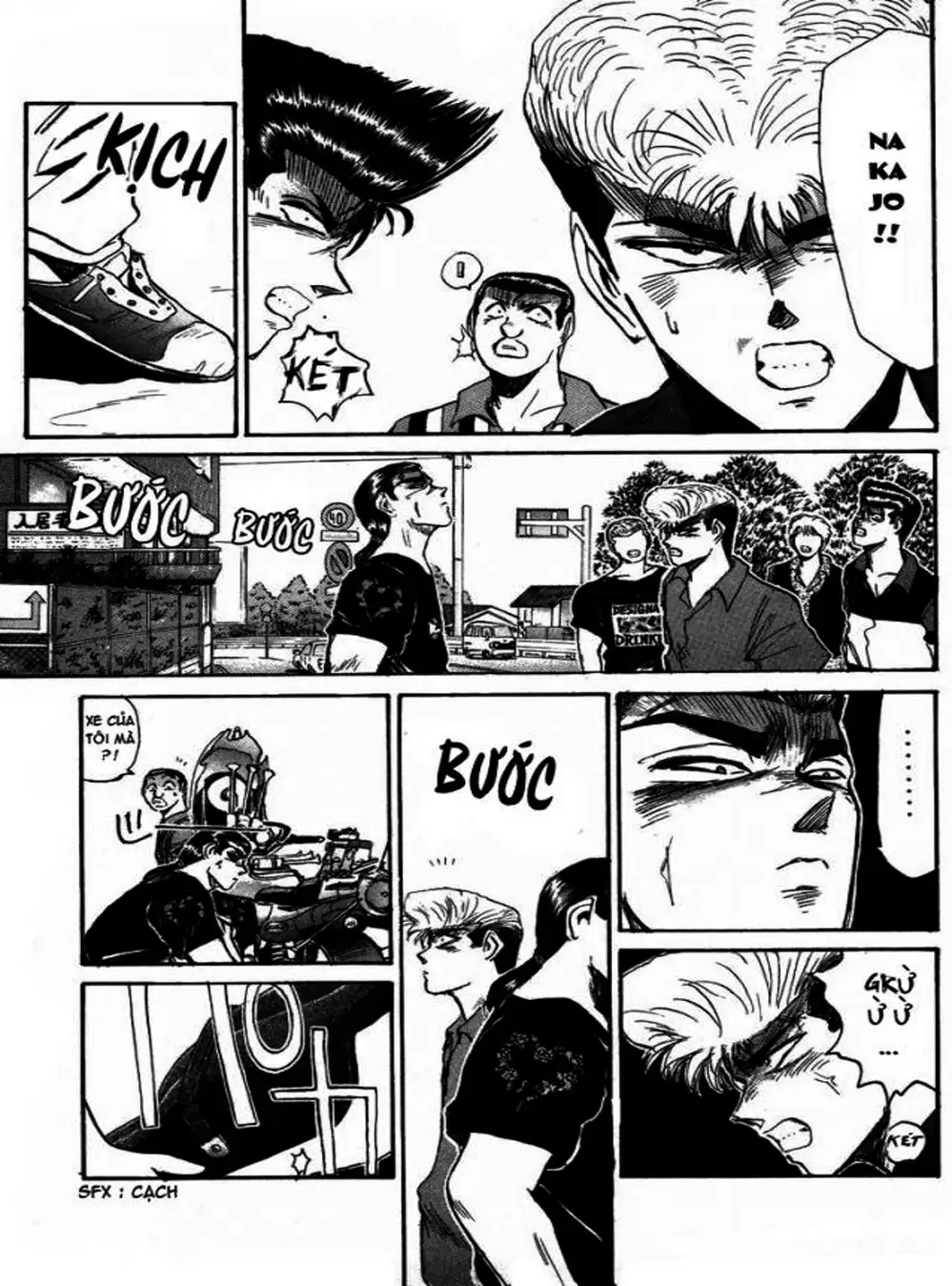 Truyện Tranh Young Gto - Shonan Junai Gumi trang 4