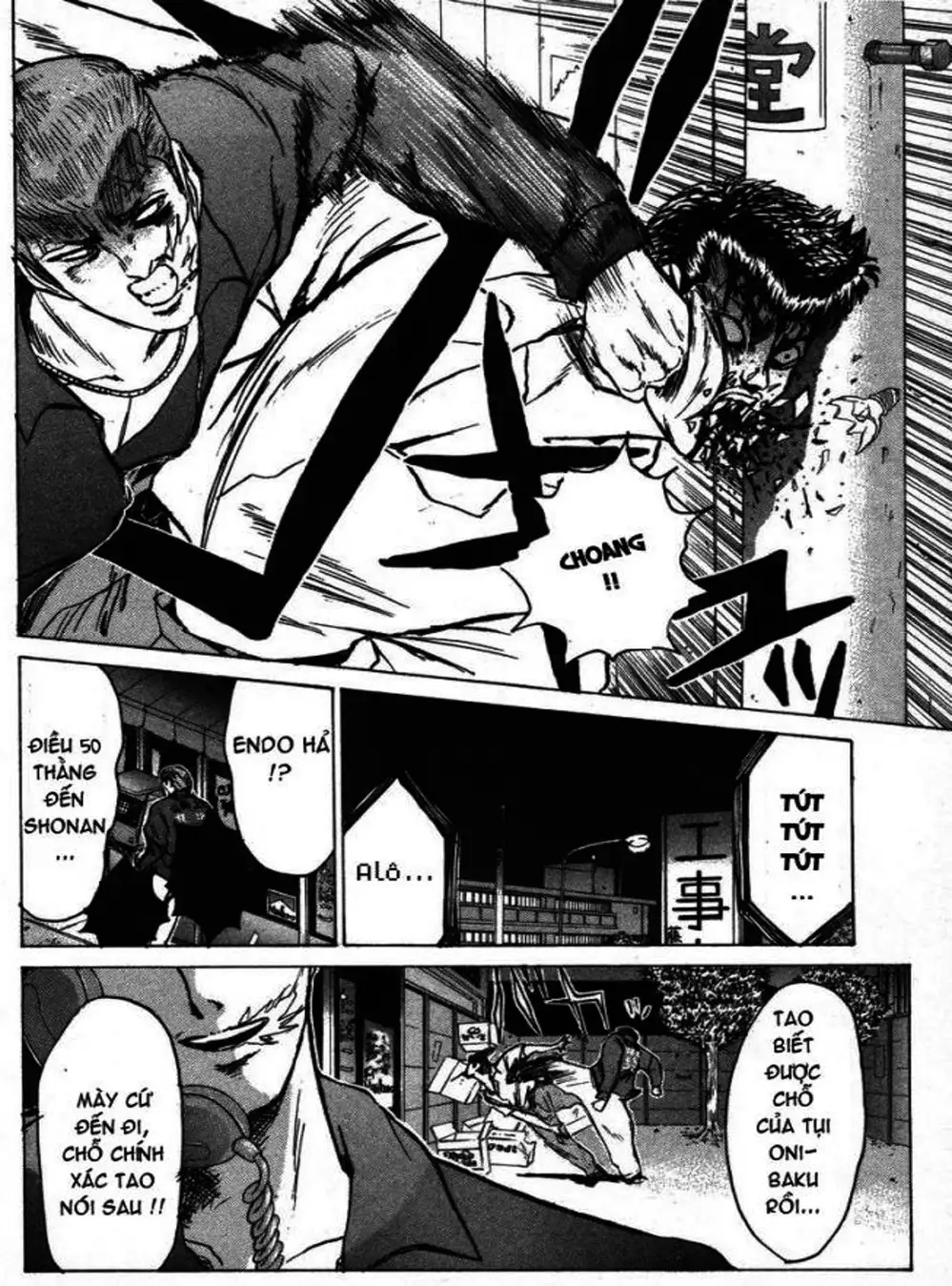 Truyện Tranh Young Gto - Shonan Junai Gumi trang 4