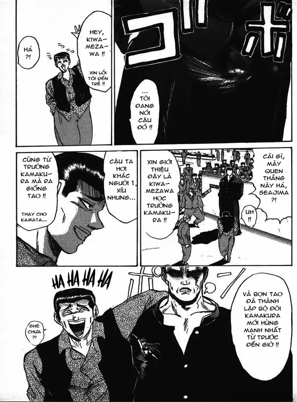 Truyện Tranh Young Gto - Shonan Junai Gumi trang 4