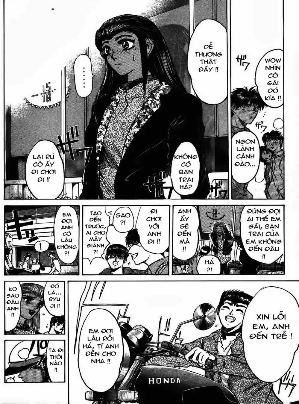 Truyện Tranh Young Gto - Shonan Junai Gumi trang 4