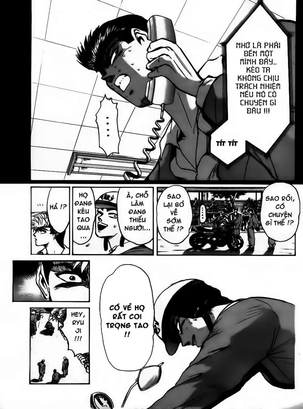 Truyện Tranh Young Gto - Shonan Junai Gumi trang 4