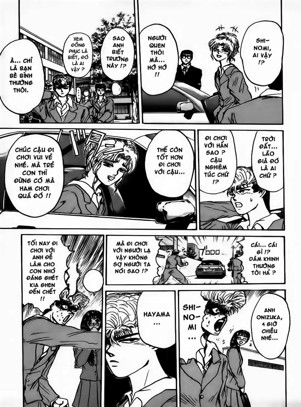 Truyện Tranh Young Gto - Shonan Junai Gumi trang 4