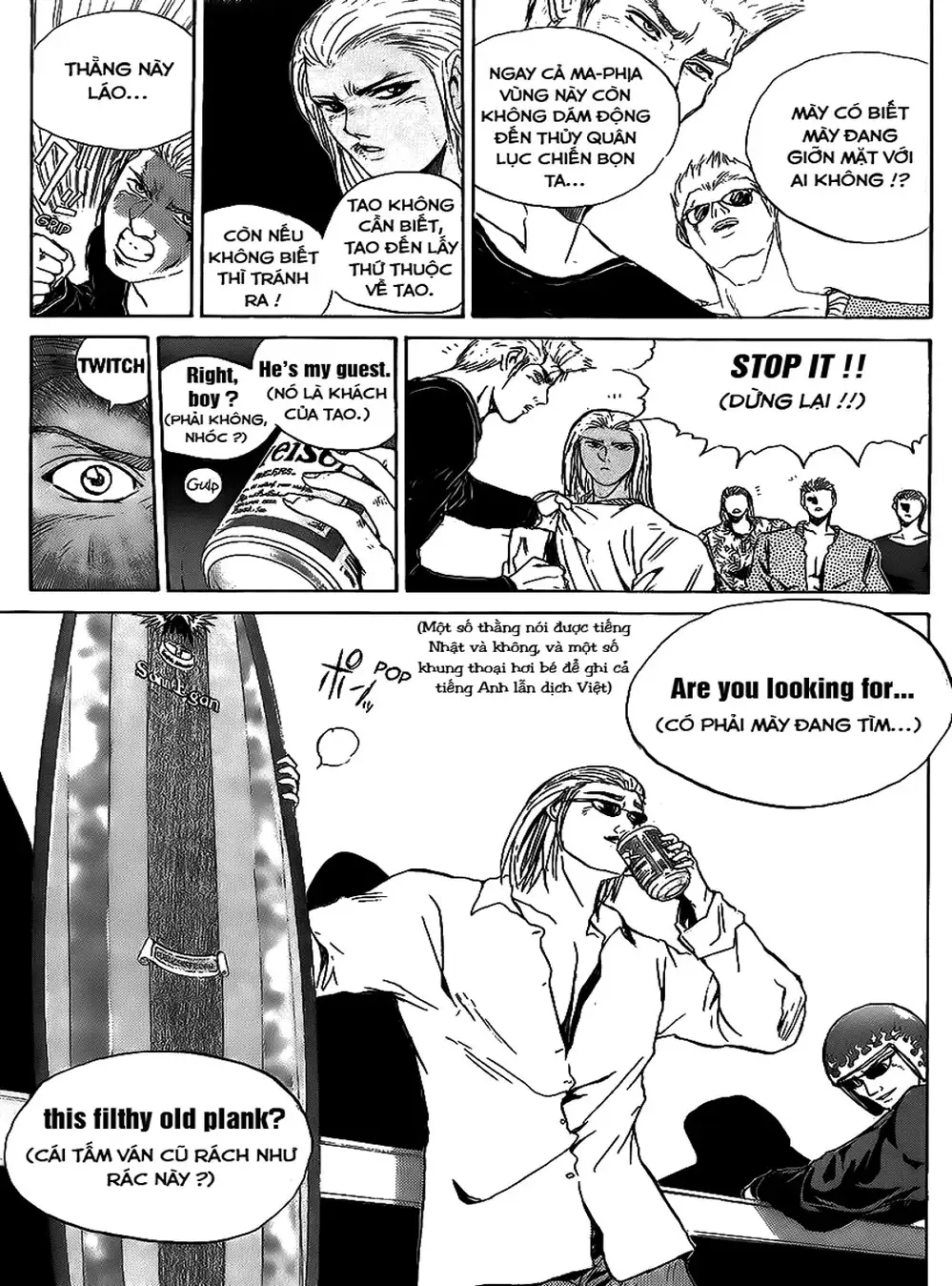 Truyện Tranh Young Gto - Shonan Junai Gumi trang 4