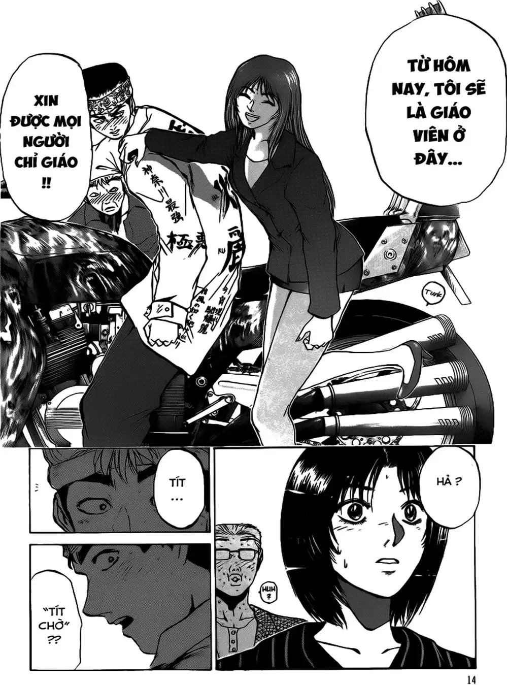 Truyện Tranh Young Gto - Shonan Junai Gumi trang 4