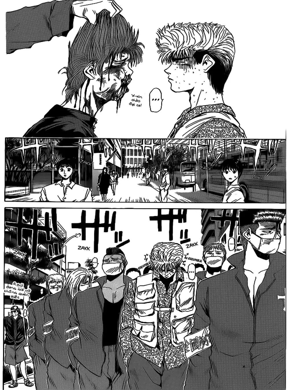 Truyện Tranh Young Gto - Shonan Junai Gumi trang 4